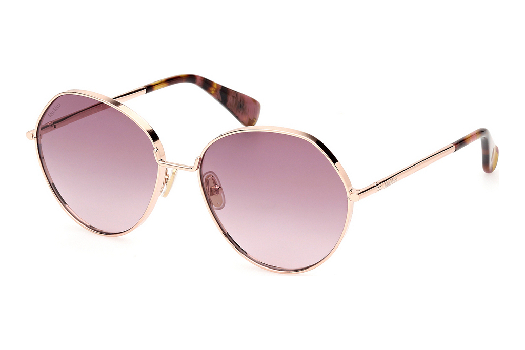 Max Mara   MM0096 28Z violett verspiegeltGlänzend Rose Gold