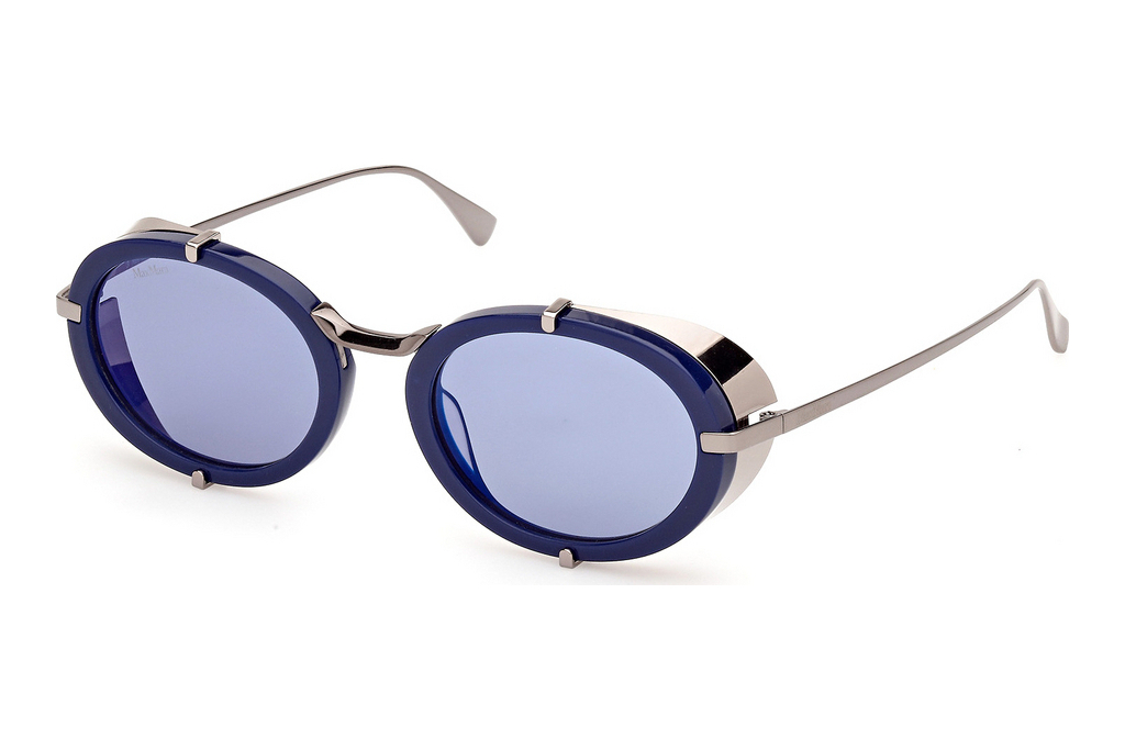 Max Mara   MM0103 90X blau verspiegeltGlänzend Blau