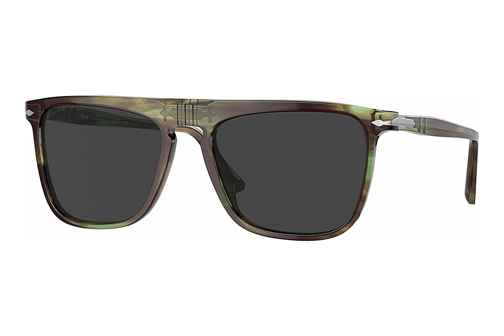 Persol   PO3225S 115648 Polar Black + ARStriped Green