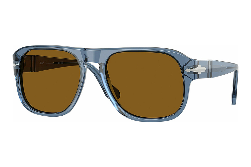 Persol   PO3310S 121833 BrownTransparent Navy