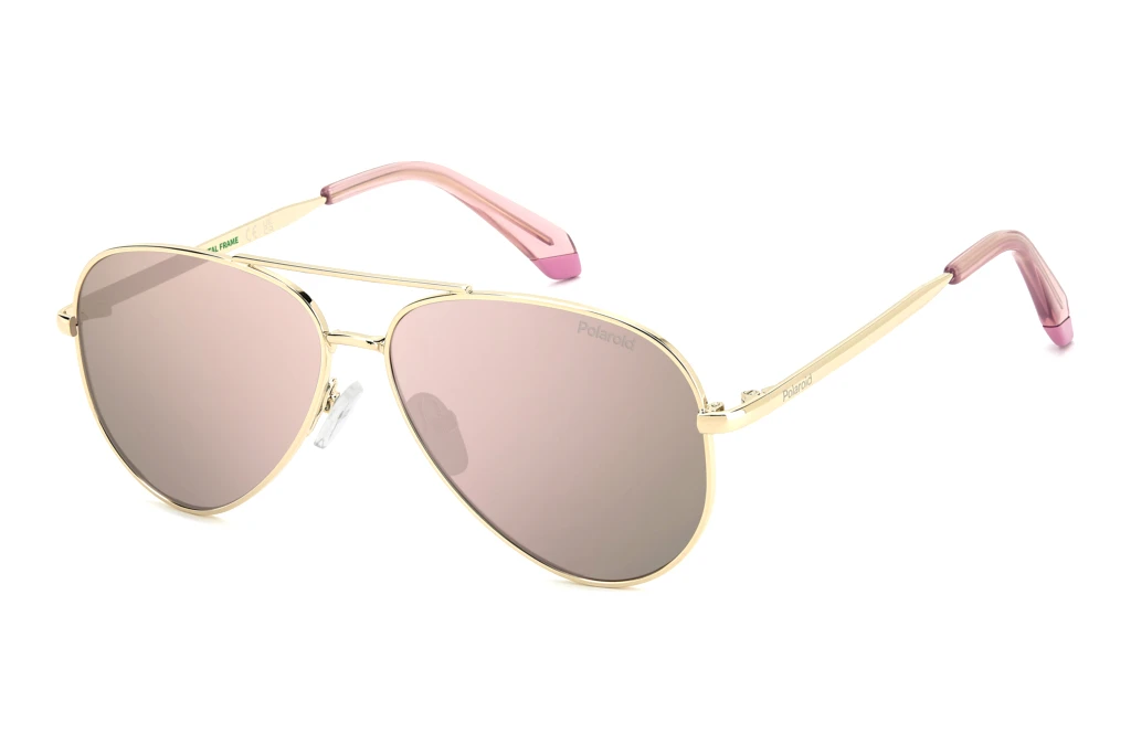 Polaroid   PLD 8073/S EYR/JQ ROSE GOLD MULTILAYER POLARIZEDGOLD PINK