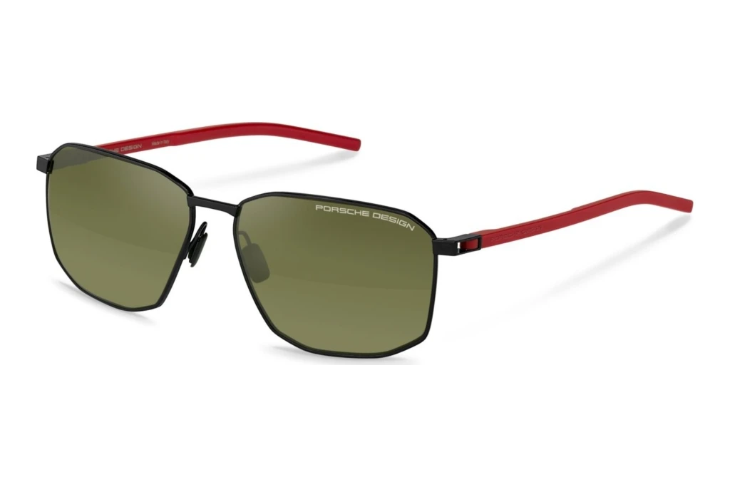 Porsche Design   P8989 A417 GREEN/DEG.MIRROR SILVERblack, red