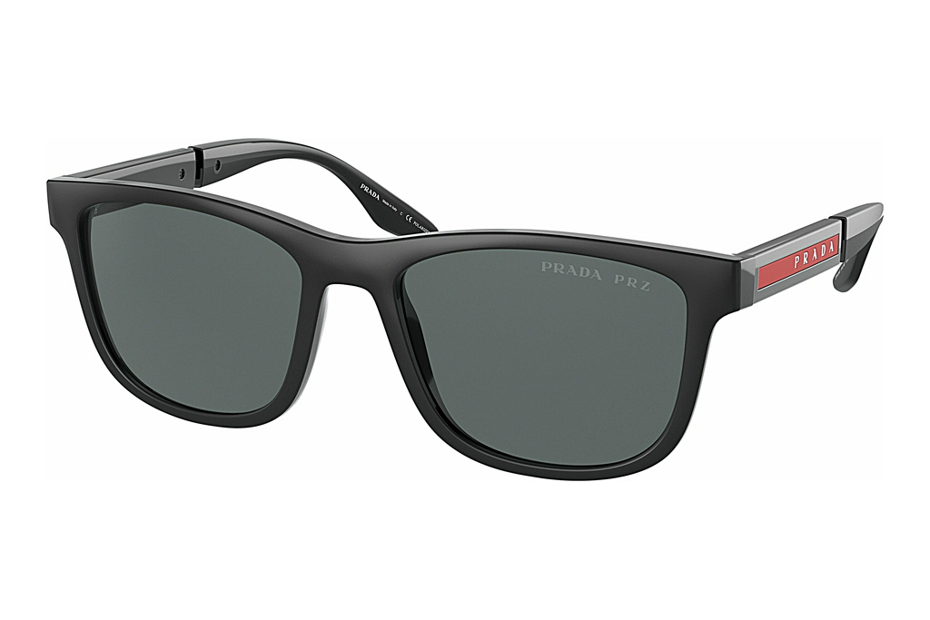 Prada Linea Rossa   PS 04XS DG002G Dark Grey PolarizedRubber Black