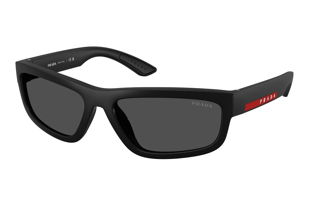 Prada Linea Rossa   PS 05ZS DG006F Dark GreyBlack Rubbered