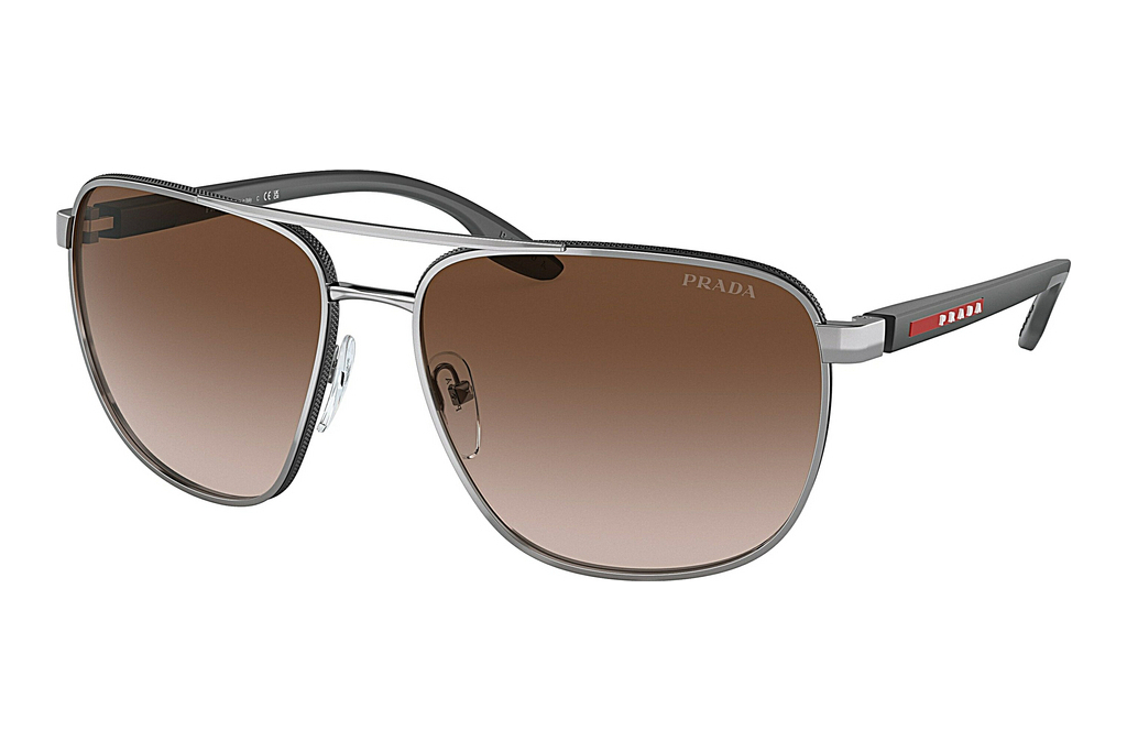 Prada Linea Rossa   PS 50YS 5AV02P Brown GradientGunmetal