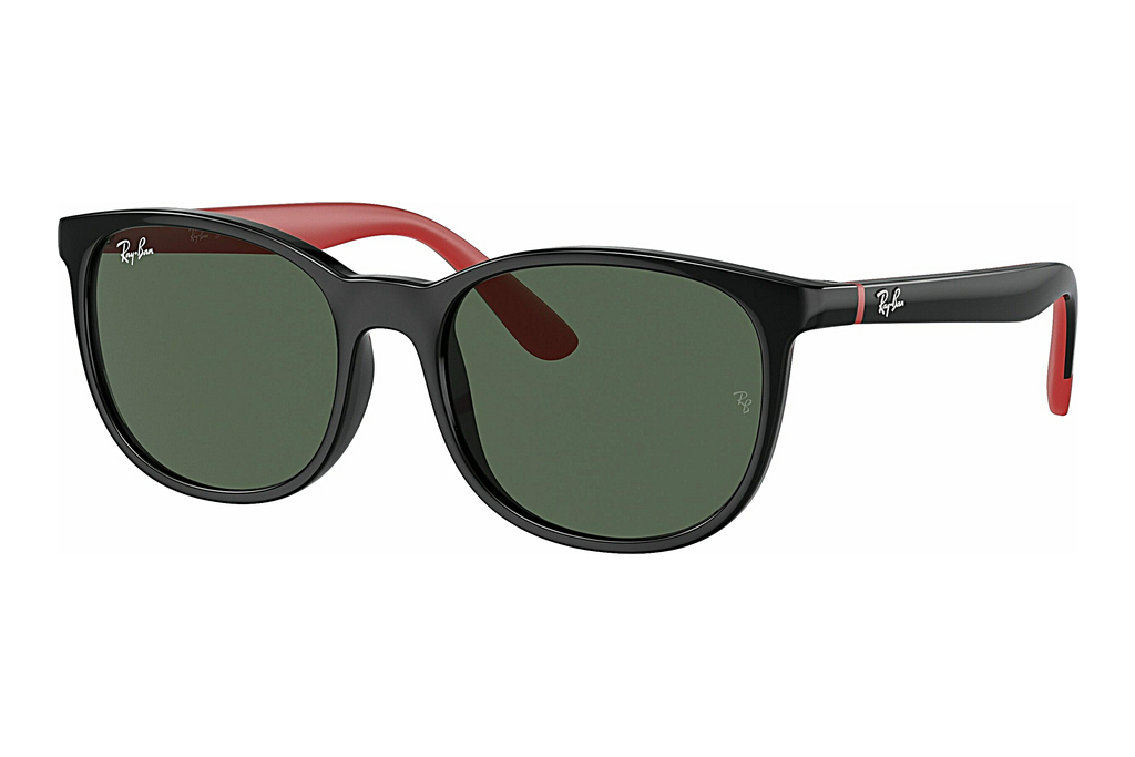 Ray-Ban Kids   RJ9079S 713171 Dark GreenBlack On Red