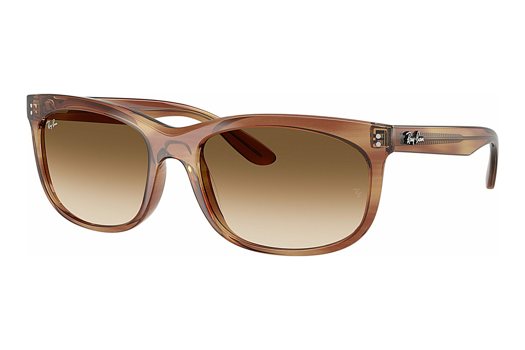 Ray-Ban   RB2389 140351 Clear Gradient BrownStriped Brown