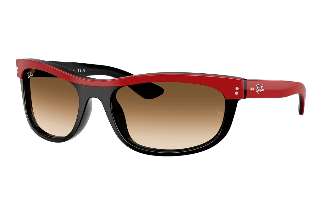 Ray-Ban   RB2489 955/51 Clear Gradient BrownRed On Black