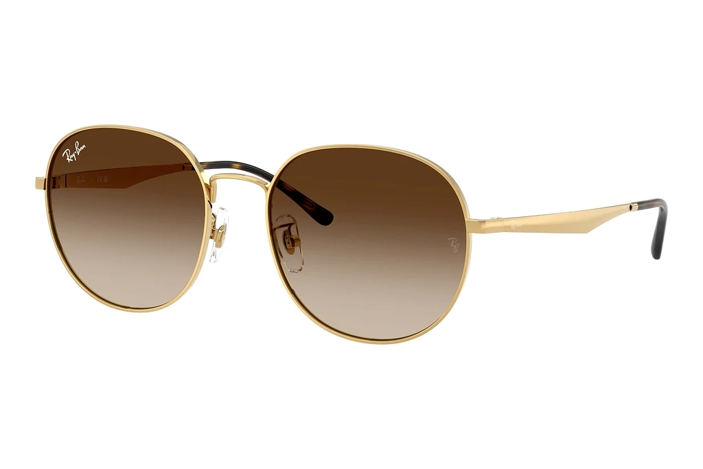 Ray-Ban   RB3727D 001/13 Brown GradientArista Gold
