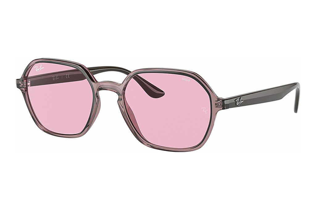 Ray-Ban   RB4361 6574Q3 Photochromic Pink Gradient BlueTransparent Violet