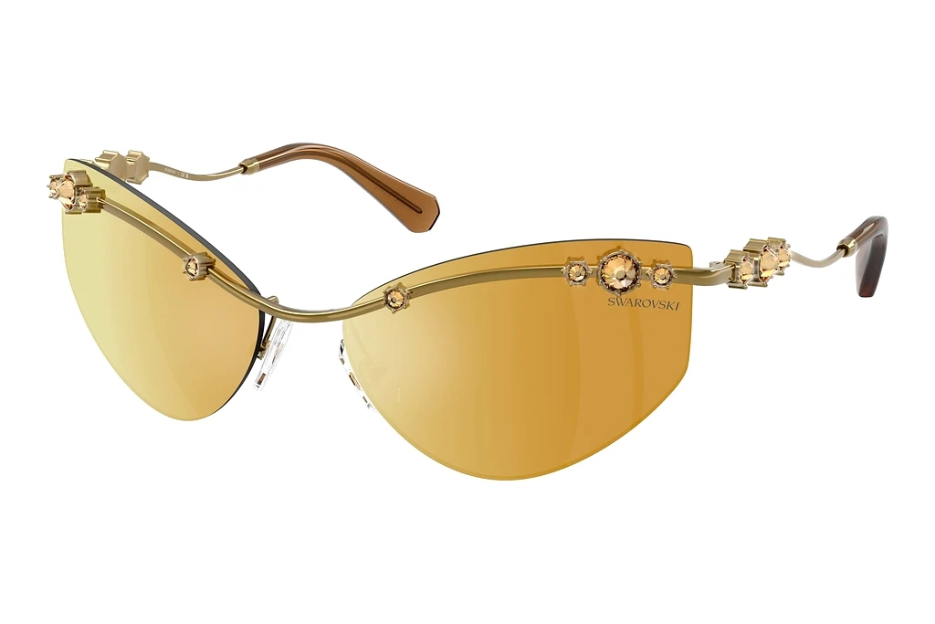 Swarovski   SK7039 40427P Brown Mirror GoldGold