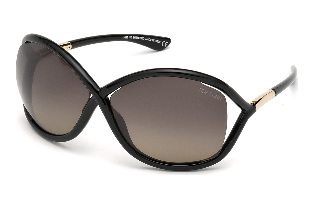 Tom Ford   FT0009 01D grau polarisierendGlänzend Schwarz