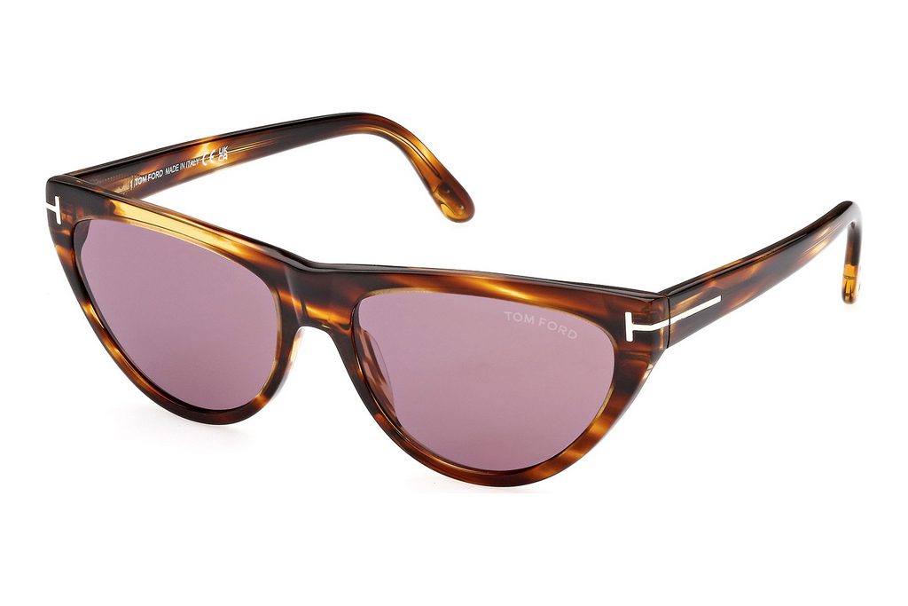 Tom Ford   FT0990 55Y violet55Y - havanna bunt / violett