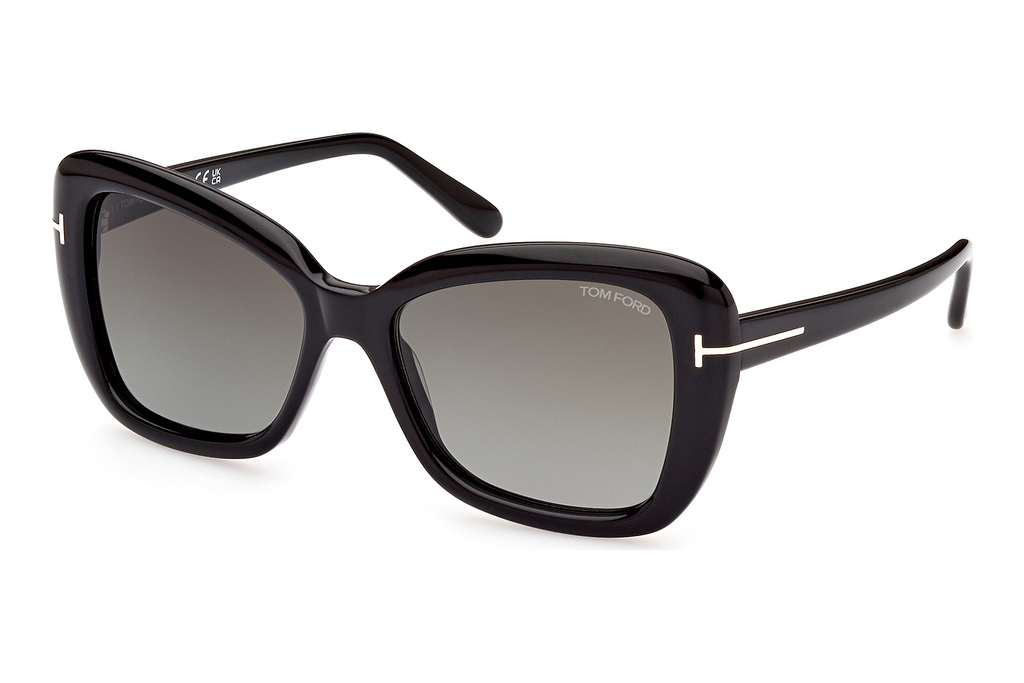 Tom Ford   FT1008 01B grau verlaufendGlänzend Schwarz