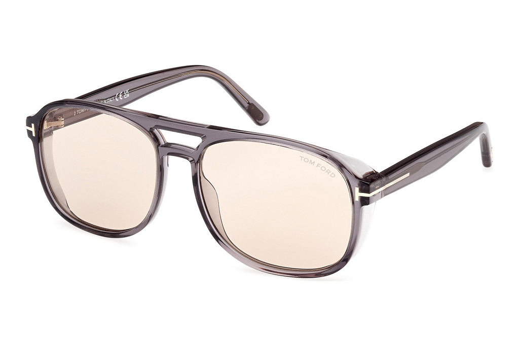 Tom Ford   FT1022 20E braunGlänzend Grau