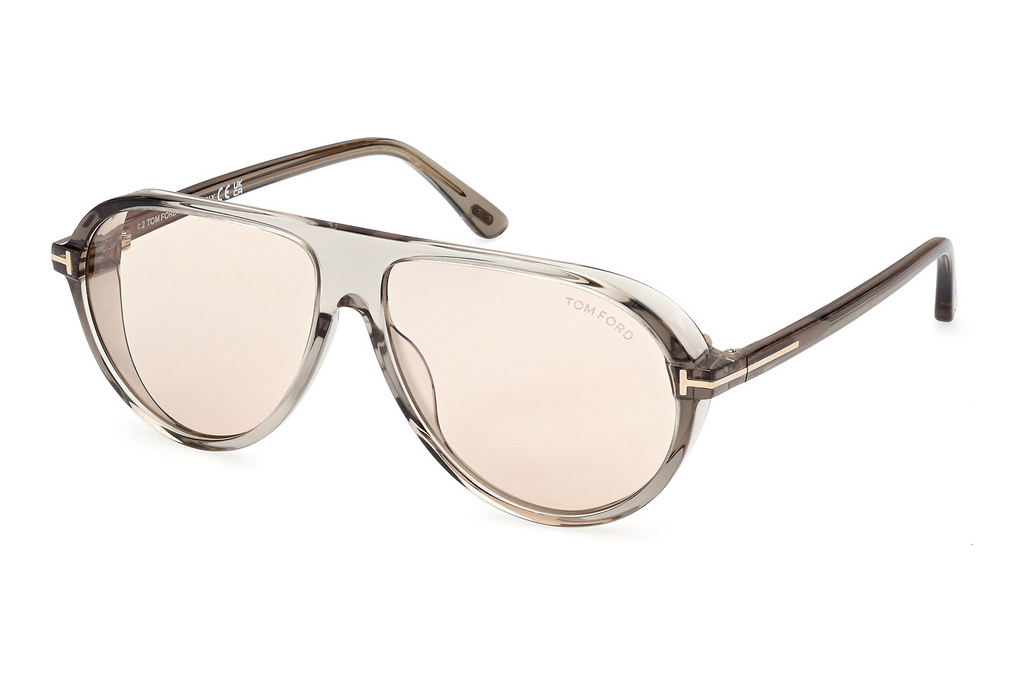 Tom Ford   FT1023 93E braunGlänzend Hellgrün