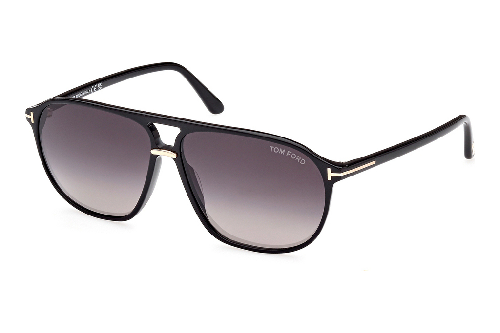 Tom Ford   FT1026 01B grau verlaufendGlänzend Schwarz