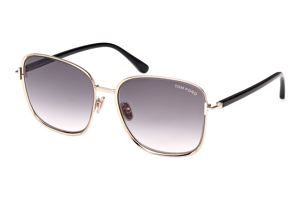 Tom Ford   FT1029 28B grau verlaufendGlänzend Rose Gold