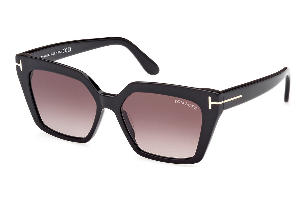 Tom Ford   FT1030 01Z violett verspiegeltGlänzend Schwarz