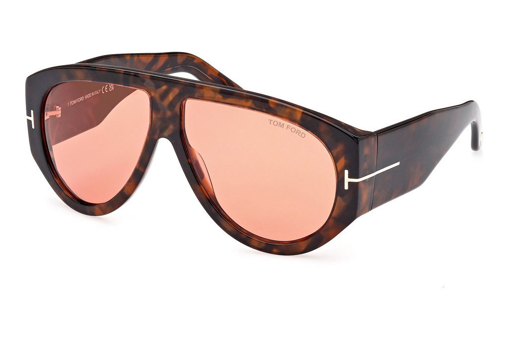 Tom Ford   FT1044 52S bordeauxBunt Havanna