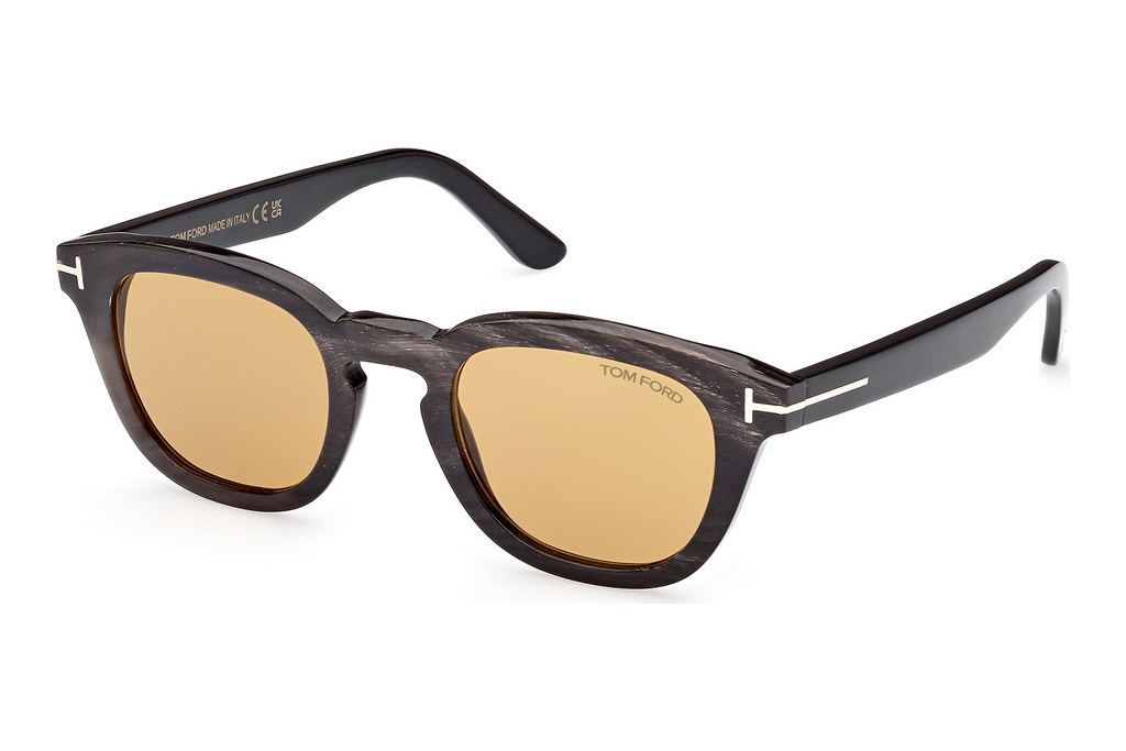 Tom Ford   FT1045-P 63E braunSchwarz Horn