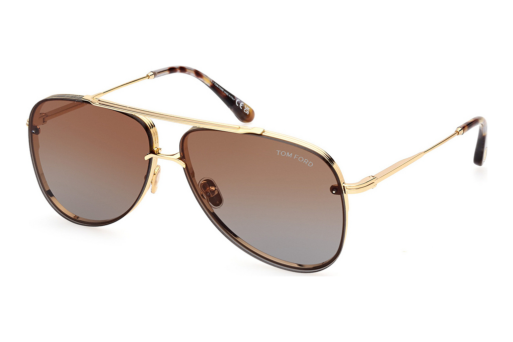 Tom Ford   FT1071 30F braun verlaufendGlänzend Tiefgold