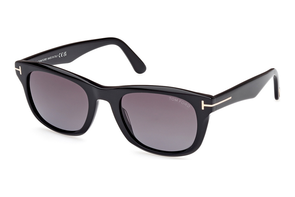 Tom Ford   FT1076 01B grau verlaufendGlänzend Schwarz