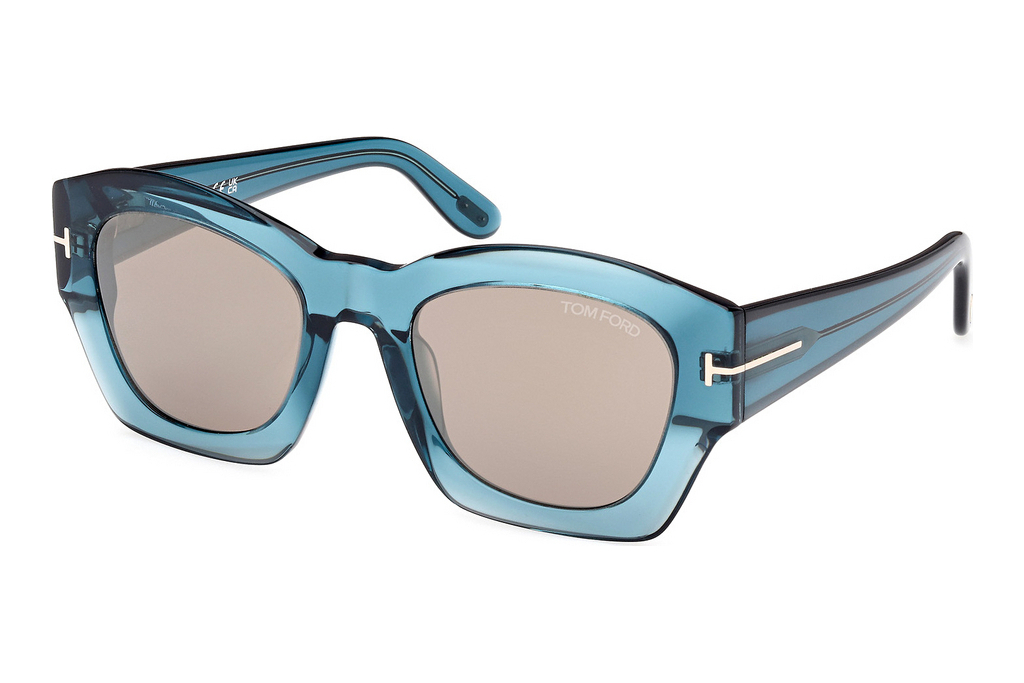 Tom Ford   FT1083 90L roviex verspiegeltGlänzend Blau