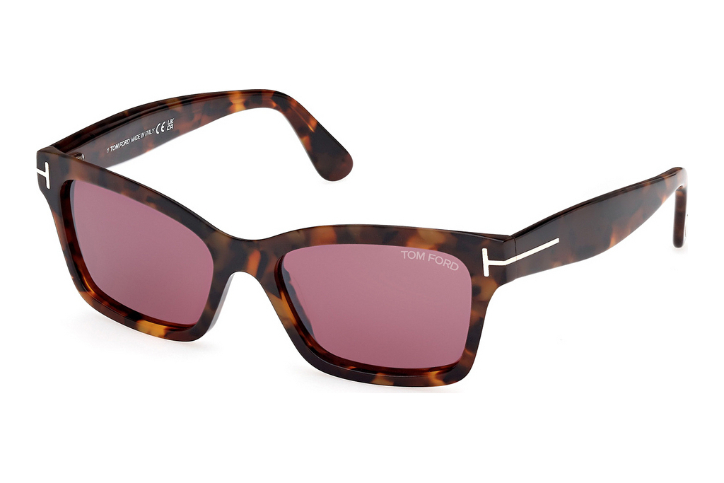 Tom Ford   FT1085 52U bordeauxDunkel Havanna