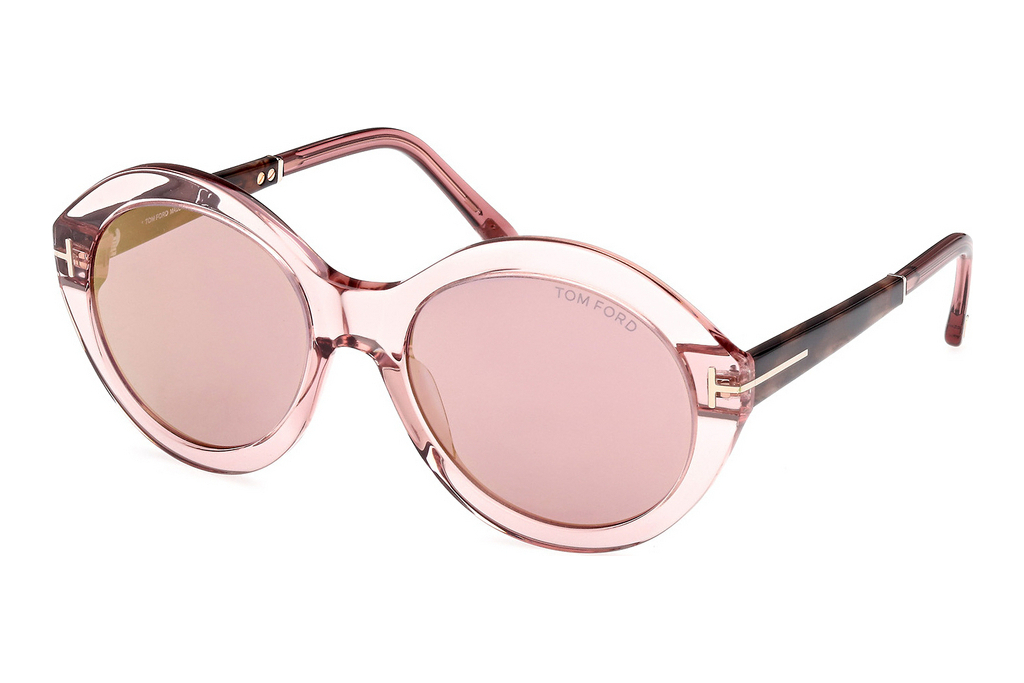 Tom Ford   FT1088 72Z violett verspiegeltGlänzend Hell Pink