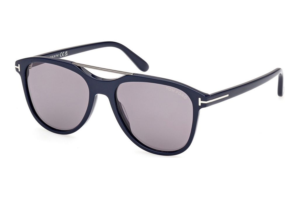 Tom Ford   FT1098 90C grau verspiegeltGlänzend Blau