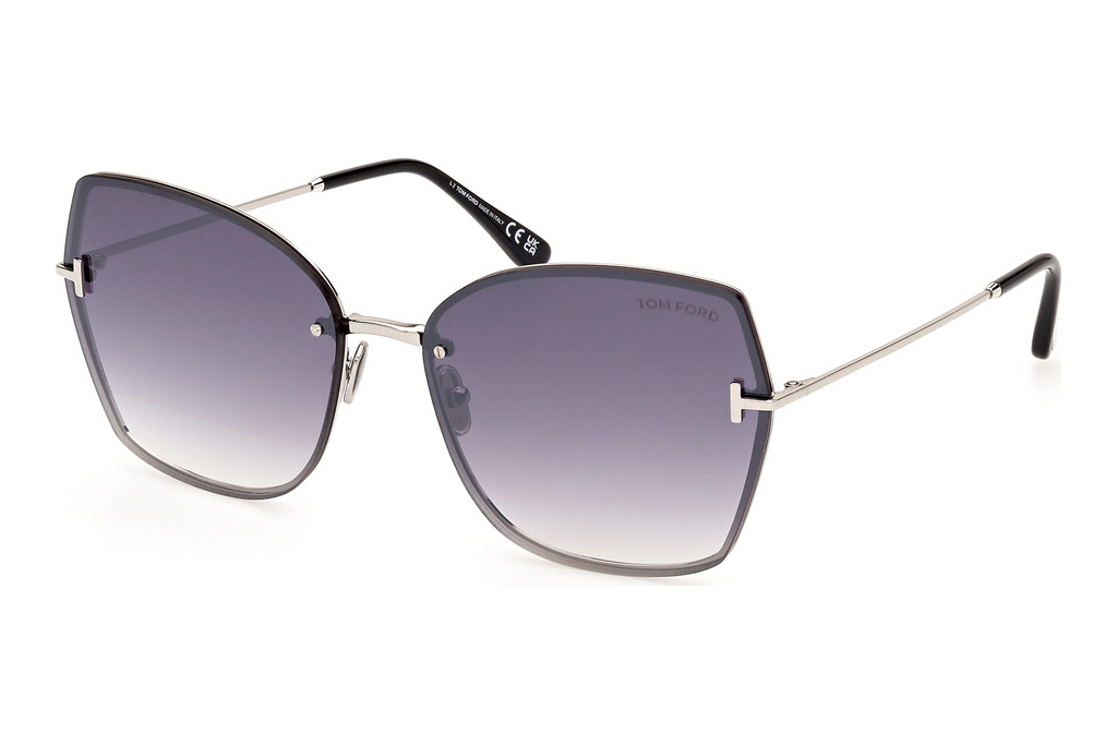 Tom Ford   FT1107 16C grau verspiegeltGlänzend Palladium