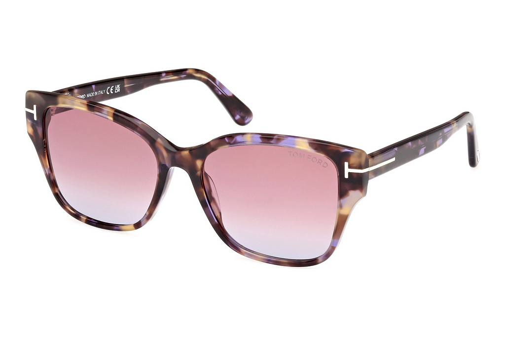 Tom Ford   FT1108 55Z violett verspiegeltBunt Havanna