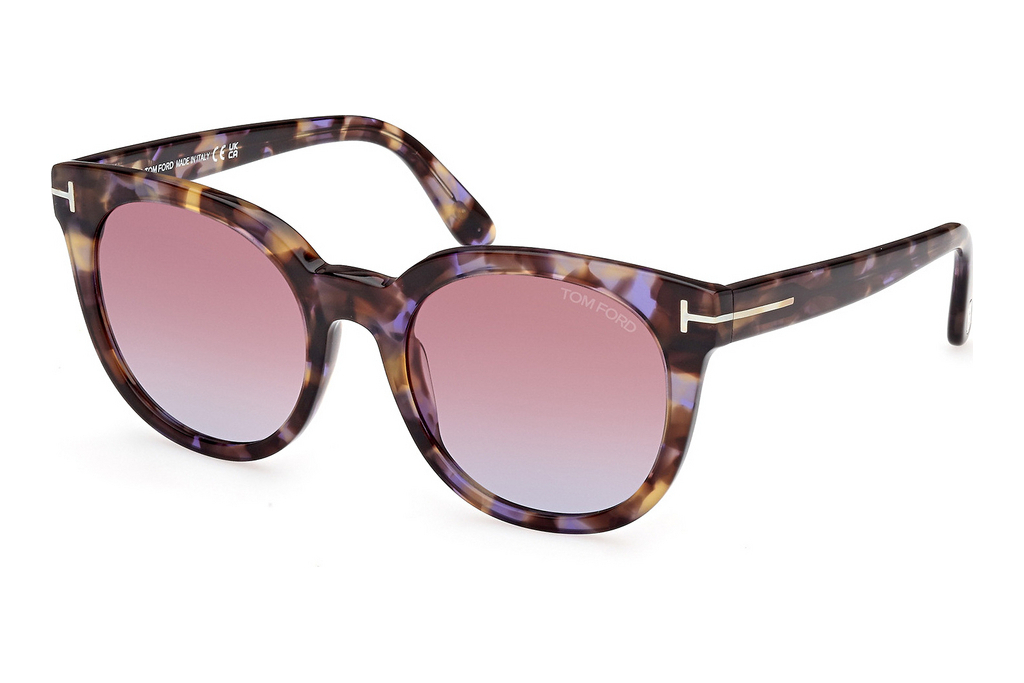 Tom Ford   FT1109 55Z violett verspiegeltBunt Havanna