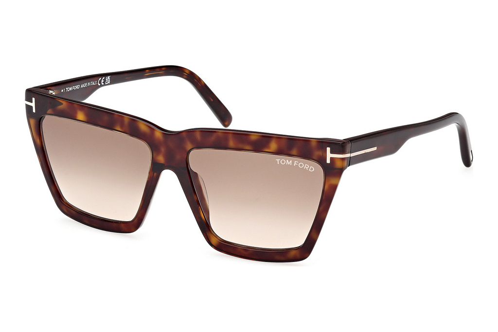 Tom Ford   FT1110 52F braun verlaufendDunkel Havanna