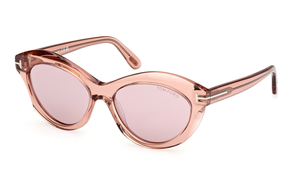 Tom Ford   FT1111 72Z violett verspiegeltGlänzend Hell Pink