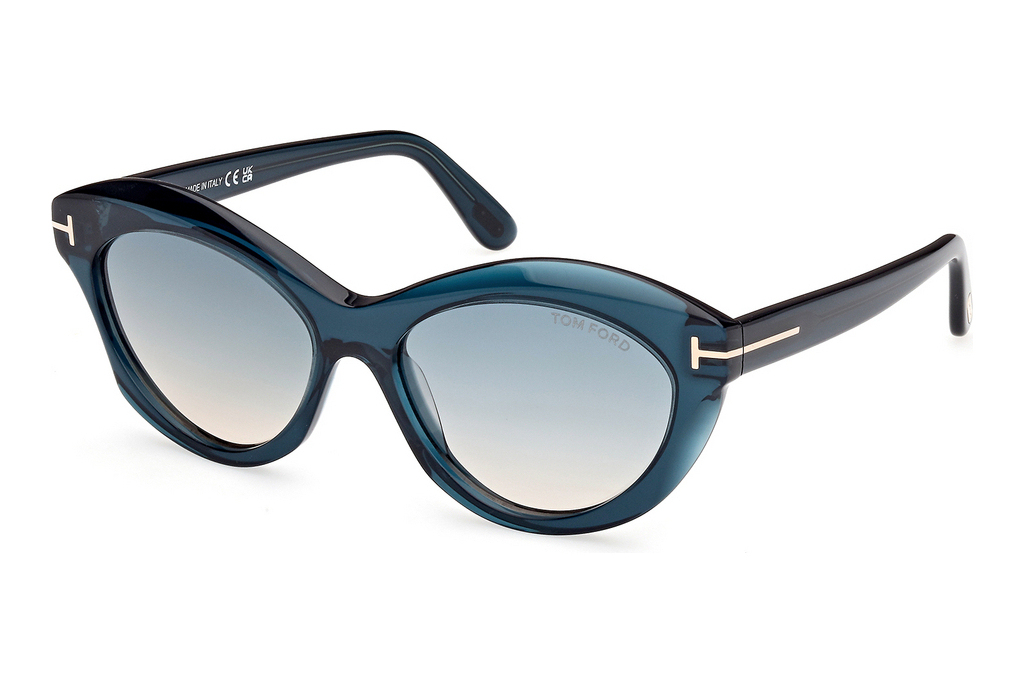 Tom Ford   FT1111 92P grün verlaufendGlänzend Blau