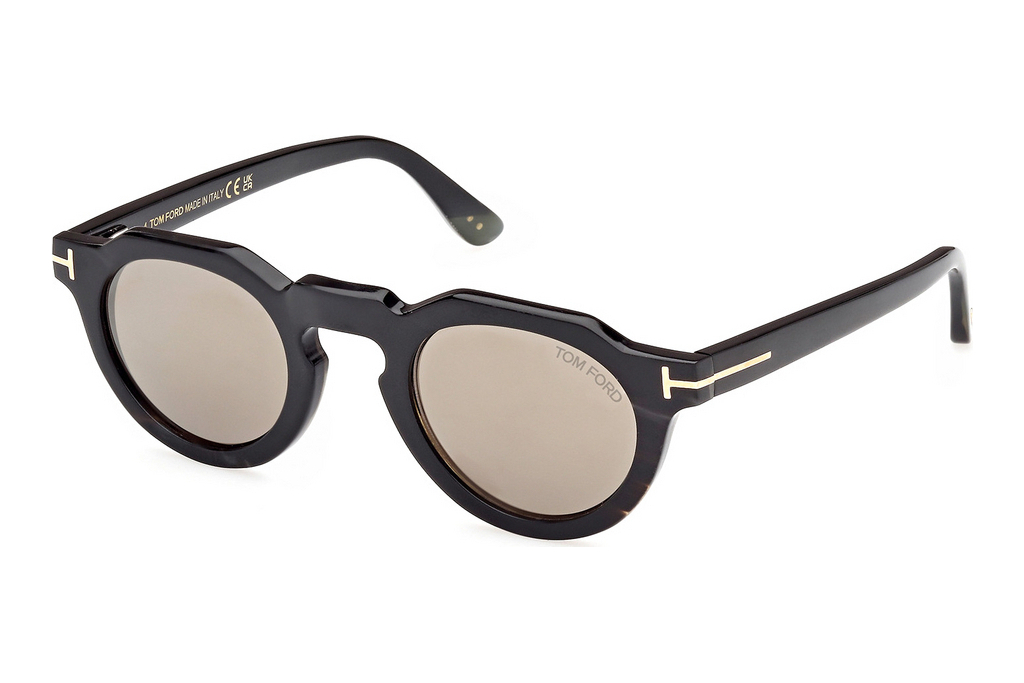 Tom Ford   FT1129-P 64L roviex verspiegeltBunt Horn