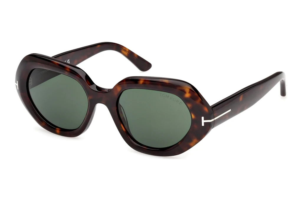 Tom Ford   FT1317 52N grünDunkel Havanna