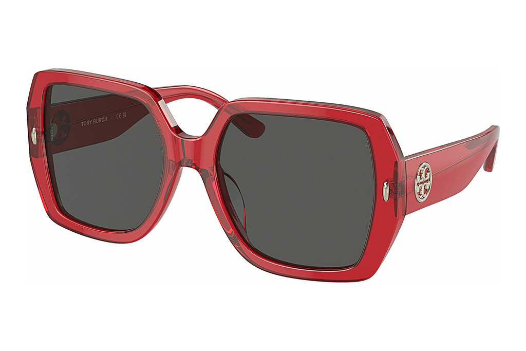 Tory Burch   TY7191U 193687 Solid GreyTransparent Red