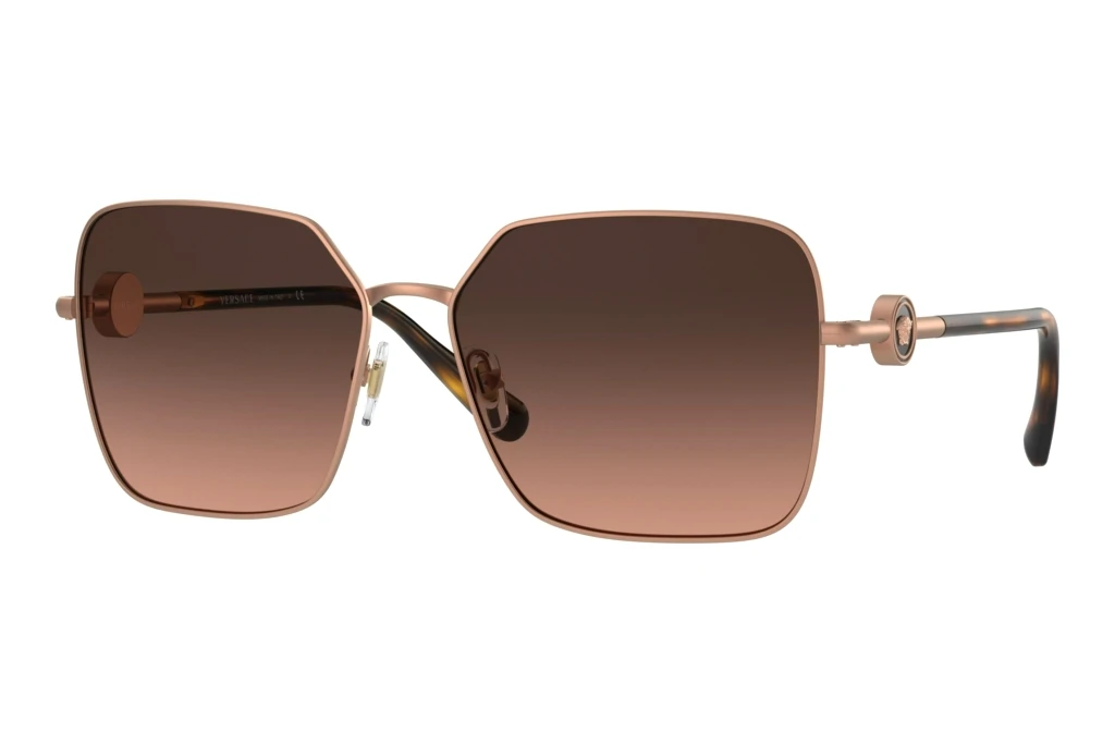 Versace   VE2227 1466G9 Brown Gradient GreyMatte Pink Gold