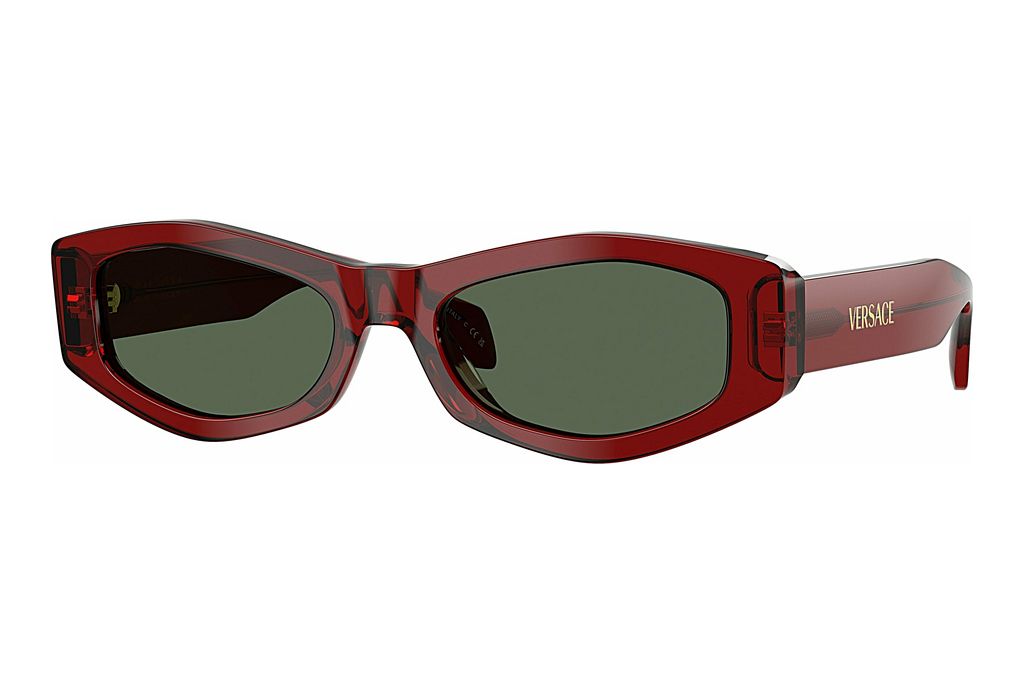 Versace   VE4487 551271 Dark GreenTransparent Bordeaux