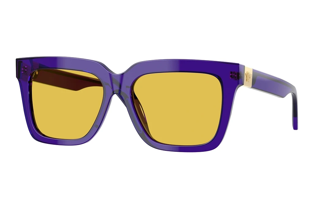 Versace   VE4498 554585 YellowTransparent Dark Violet