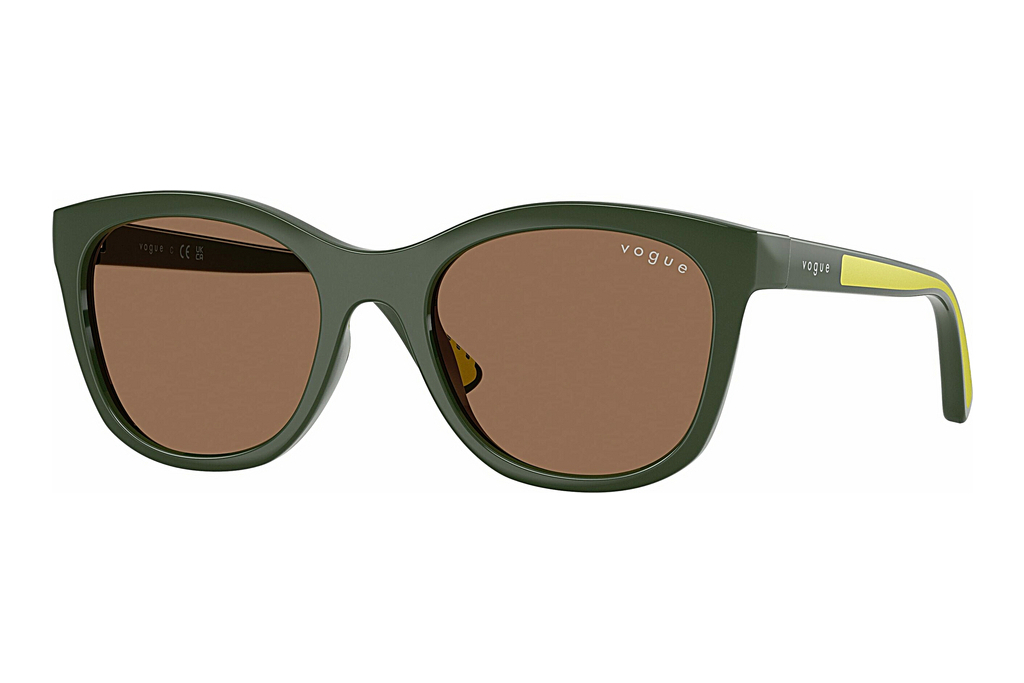 Vogue Eyewear   VJ2028 320873 Dark BrownFull Dark Green