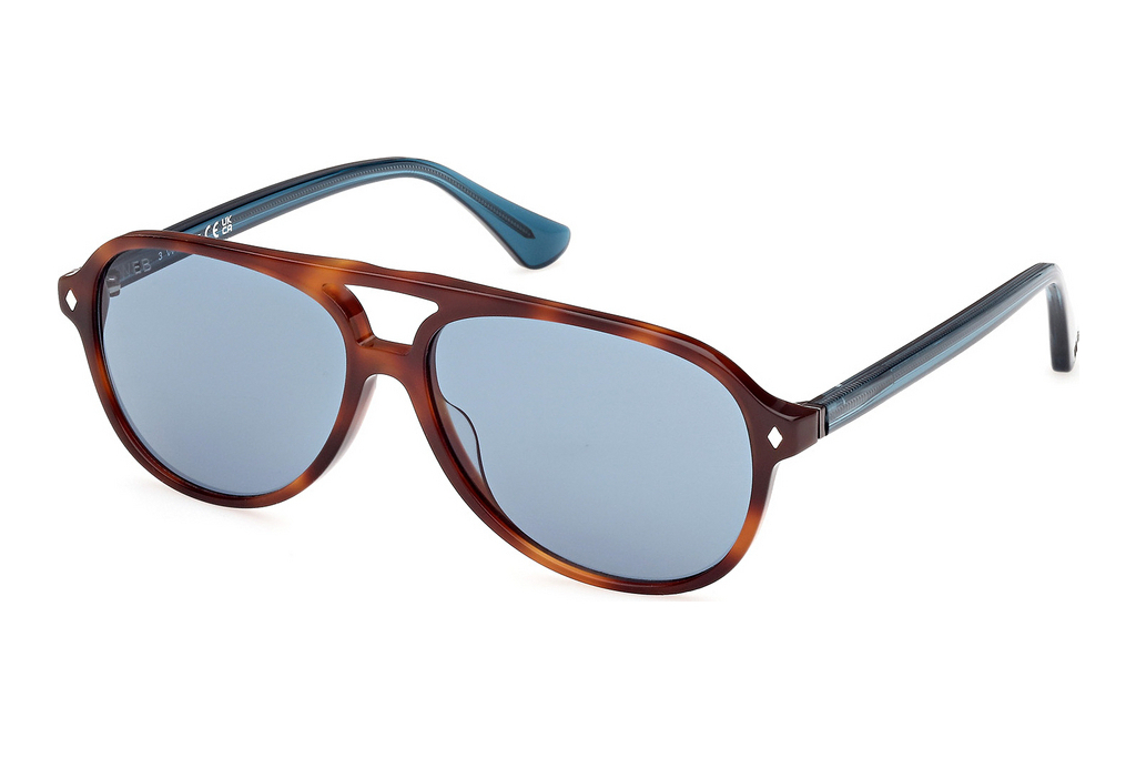 Web Eyewear   WE0368 56V blauDunkel Havanna