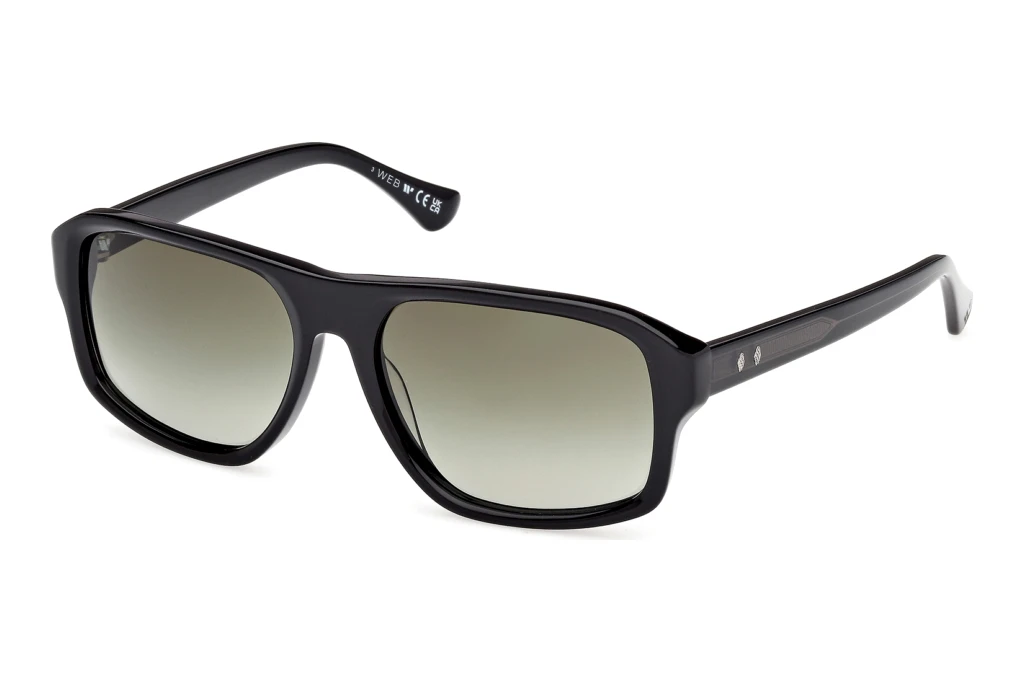 Web Eyewear   WE0393 01P grün verlaufendGlänzend Schwarz