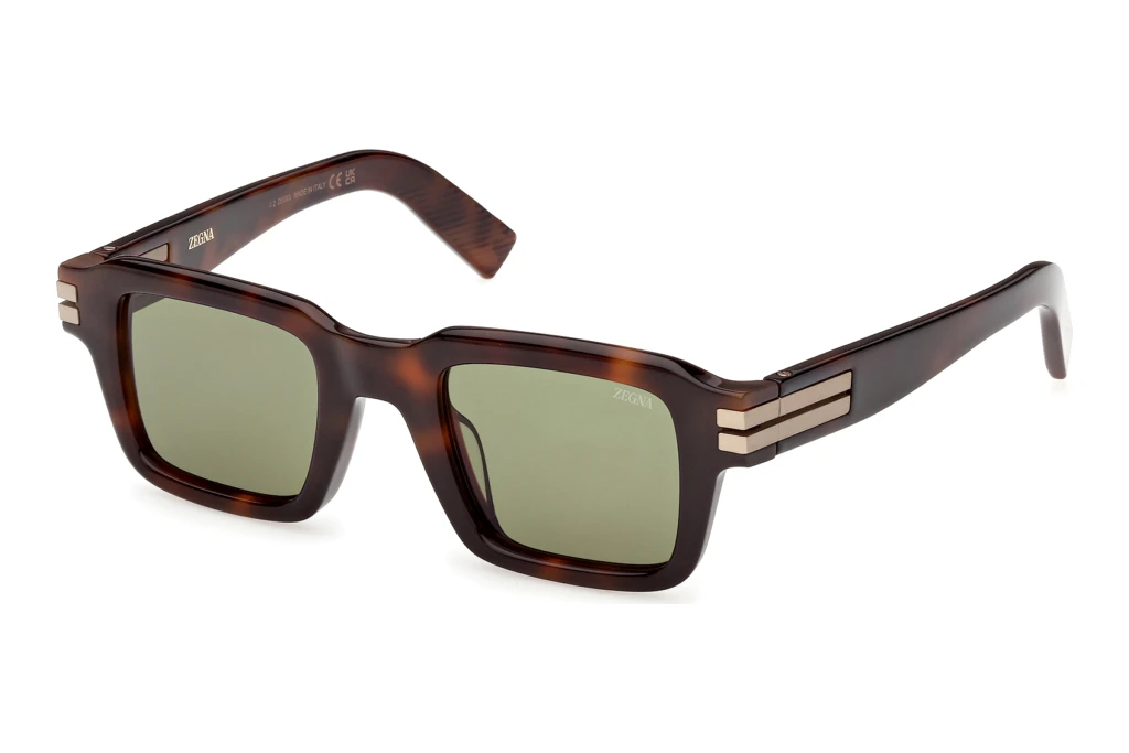 Zegna   EZ0283 52N grünDunkel Havanna