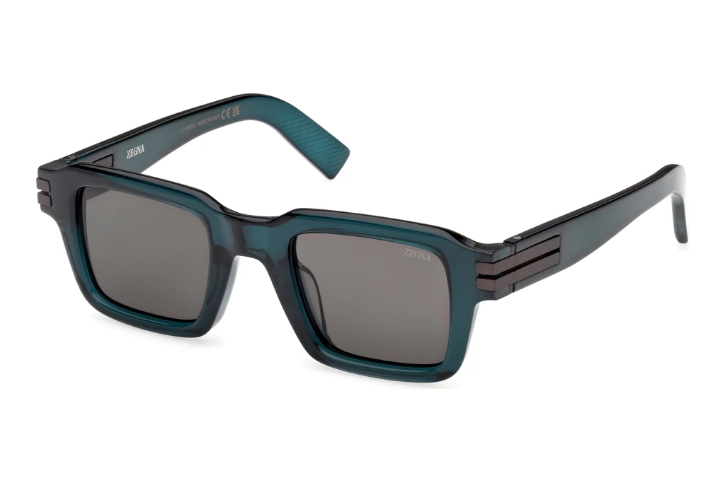 Zegna   EZ0283 96D grau polarisierendGlänzend Dunkelgrün