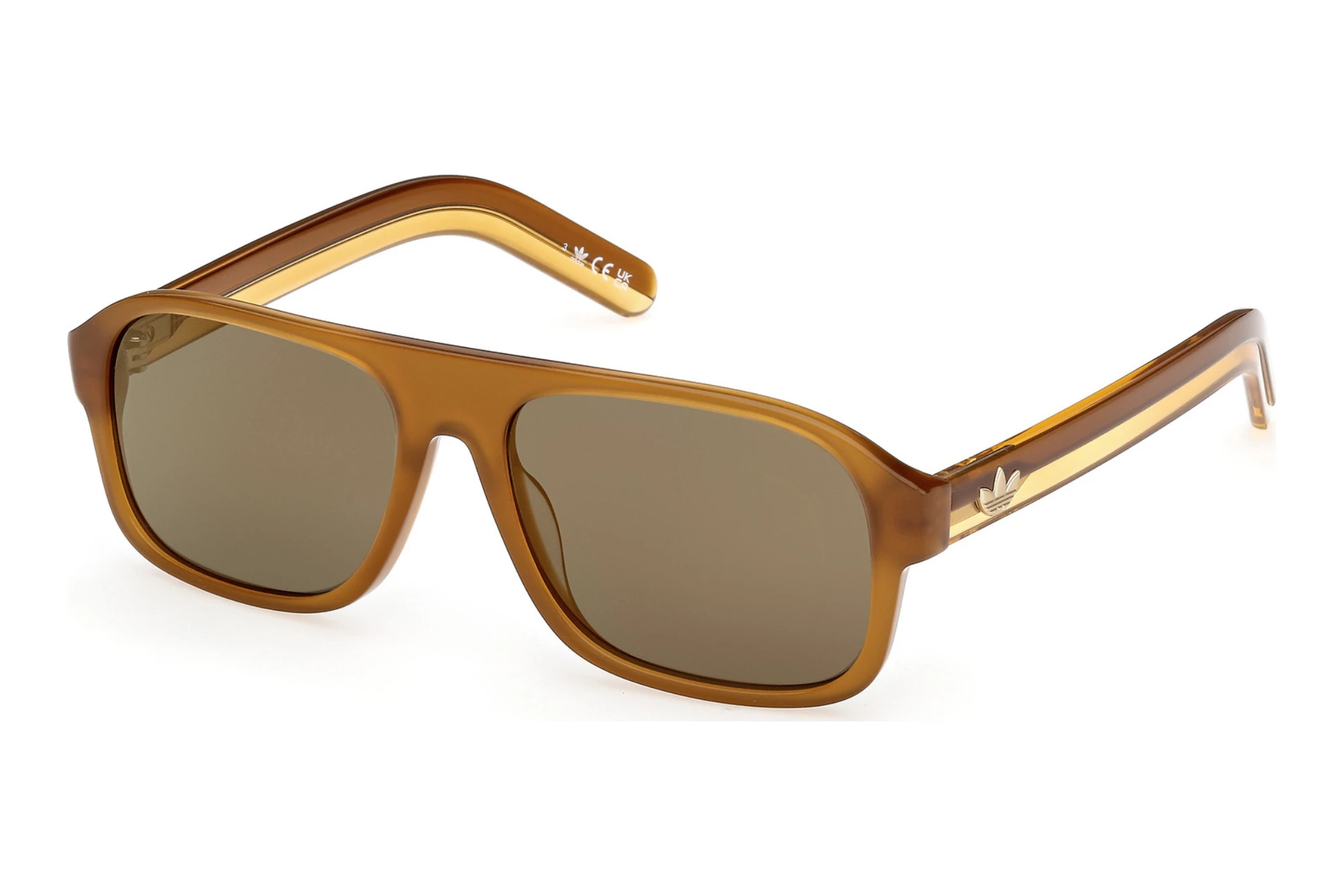 Adidas Originals   OR0141 42Q grün verspiegeltGlänzend Hell Orange