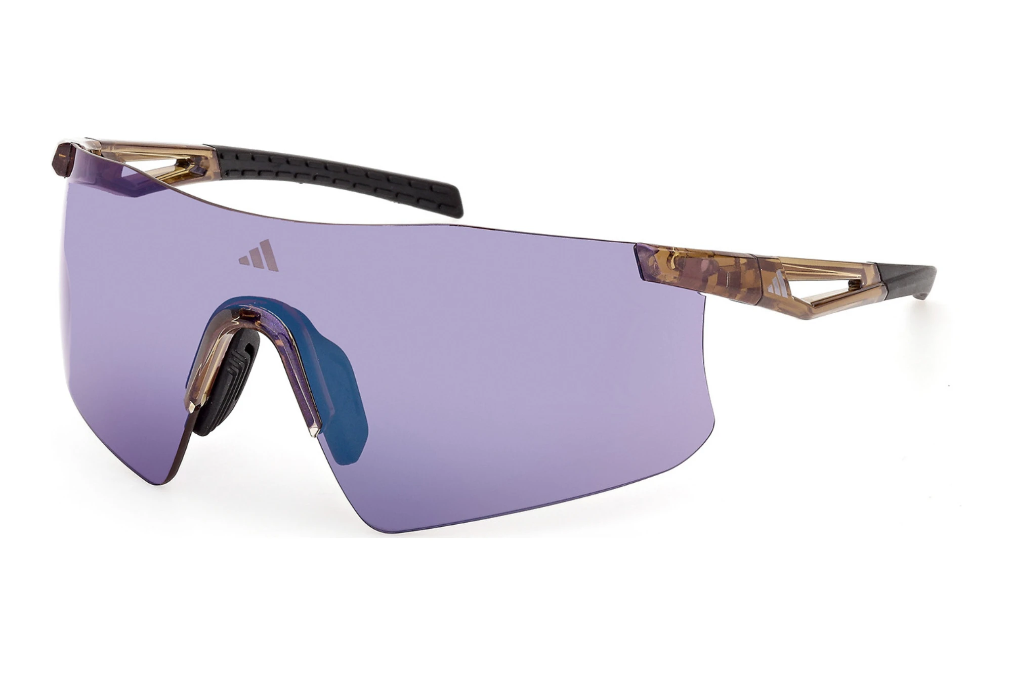 Adidas   SP0122 47Z violett verspiegeltHellbraun/Muster